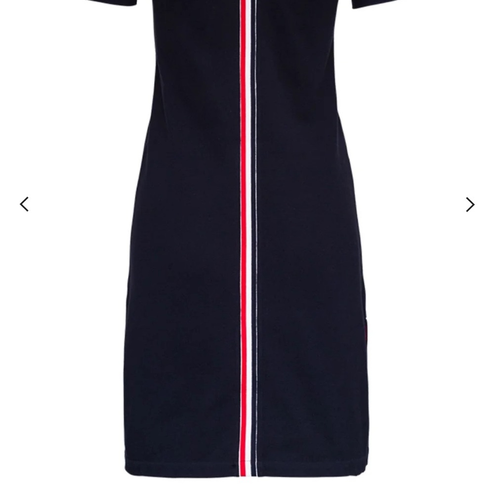 CLASSIC PIQUE STRIPE POLO DRESS - Picture 6 of 6